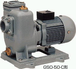 GSO(3)-C 形　自吸うず巻ポンプ　２極