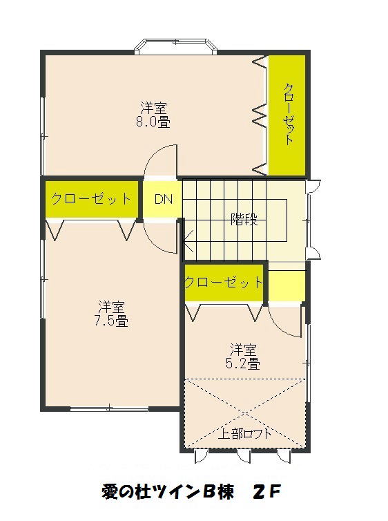 ２階間取り図