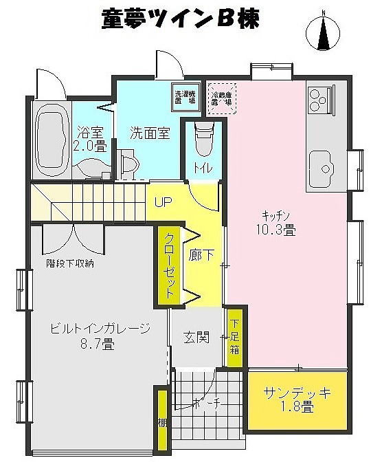 １階間取り図