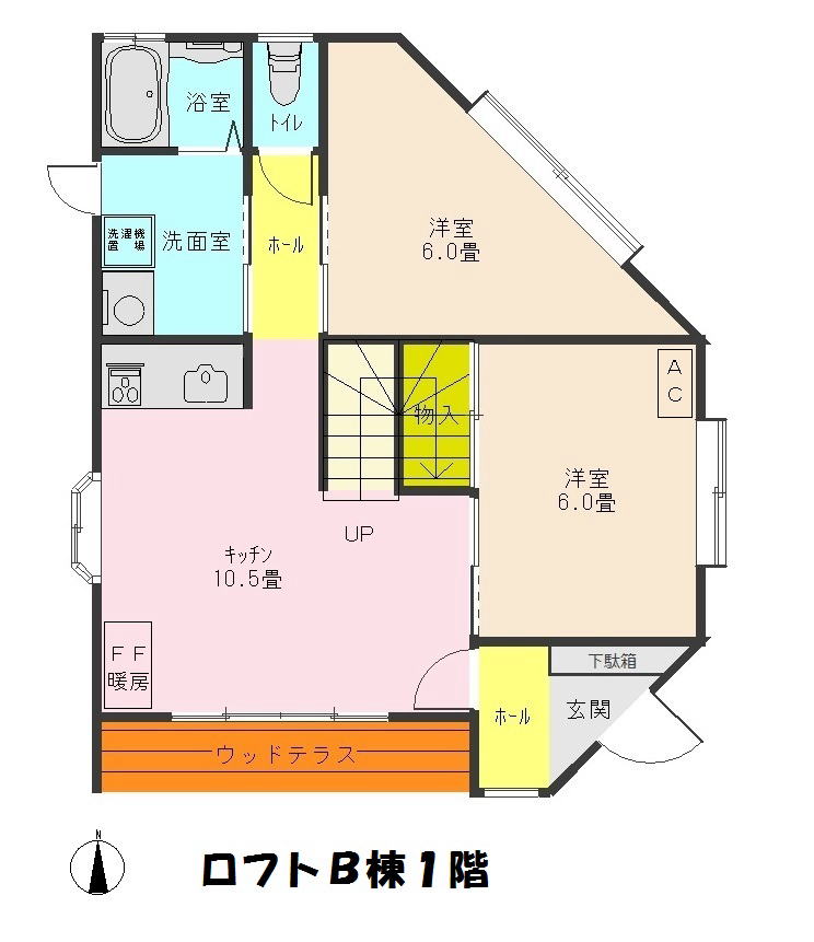 １階間取り図