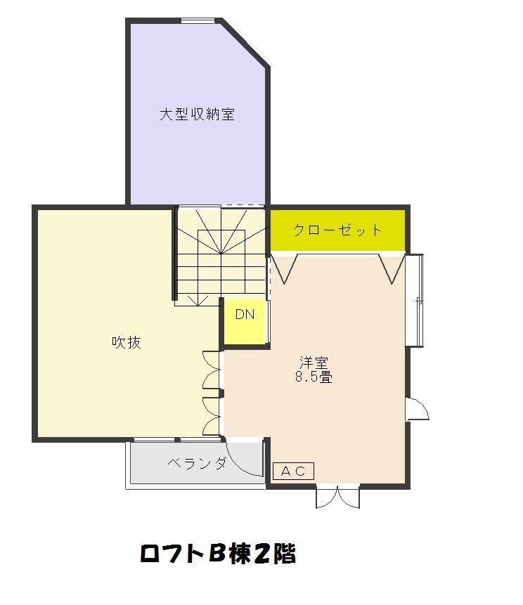 ２階間取り図