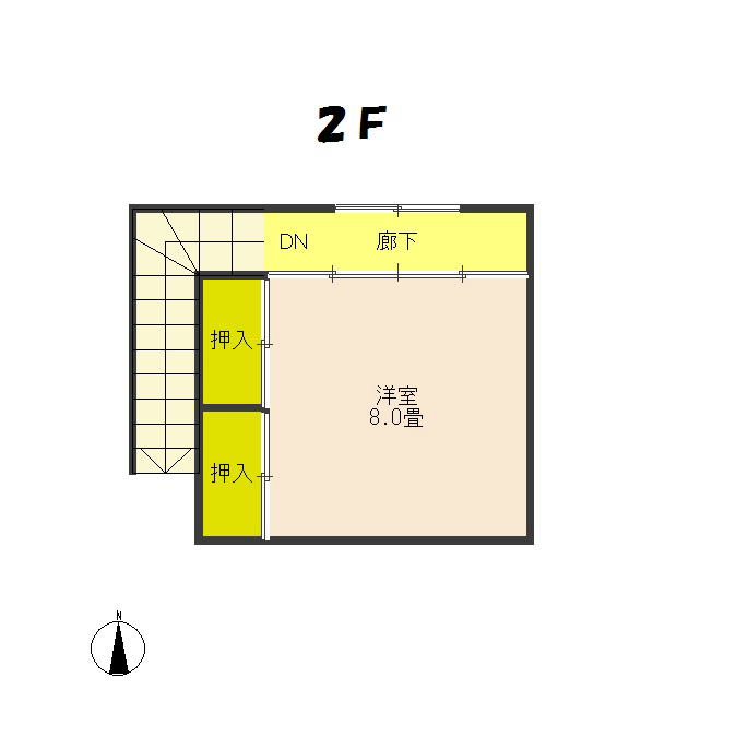 ２階間取り図