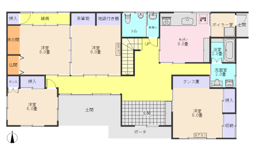 １階間取り図