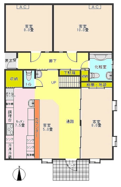 １階間取り図